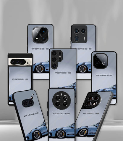 Porsche Super Car Premium Glossy Phone Case compatible for every Phone Models.