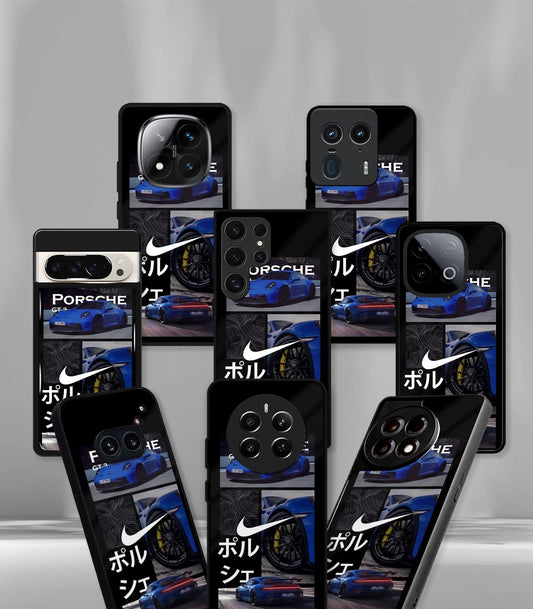 Porsche Super Car Premium Glossy Phone Case compatible for every Phone Models.