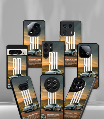 Porsche Super Car Premium Glossy Phone Case compatible for every Phone Models.