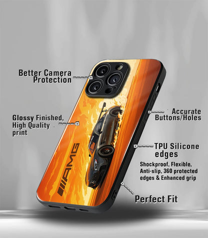 Super Car Automotive Premium Glossy Phone Case compatible for every Phone Models.