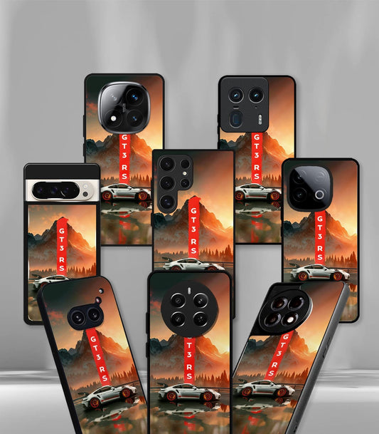 Porsche Super Car Premium Glossy Phone Case compatible for every Phone Models.