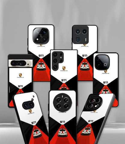 Porsche Super Car Premium Glossy Phone Case compatible for every Phone Models.