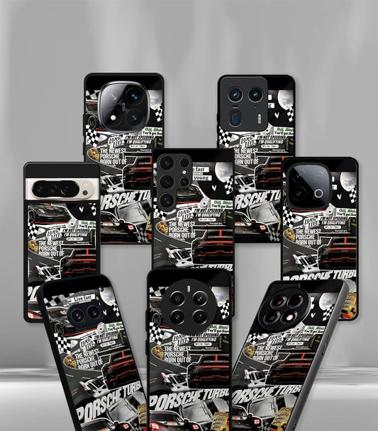 Porsche Super Car Premium Glossy Phone Case compatible for every Phone Models.