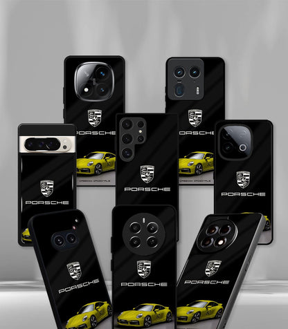 Porsche Super Car Premium Glossy Phone Case compatible for every Phone Models.