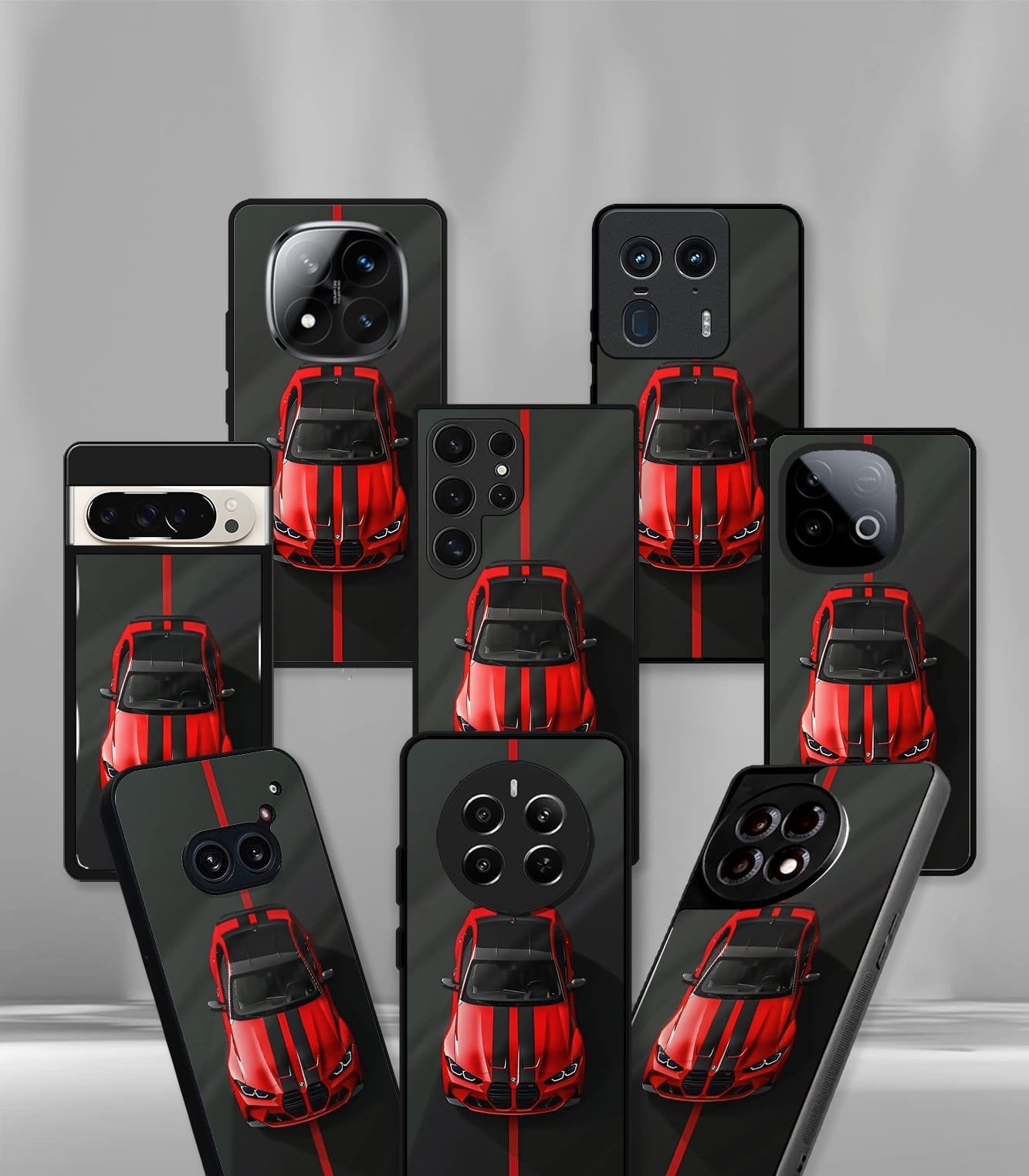 supercar premium glossy phone case compatible for every phone models.