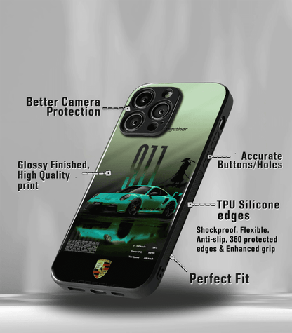 Super Car Automotive Premium Glossy Phone Case compatible for every Phone Models.
