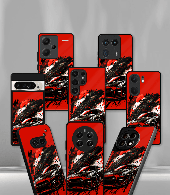 super car automotive premium glossy phone case compatible for every phone models.