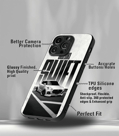 Super Car Automotive Premium Glossy Phone Case compatible for every Phone Models.