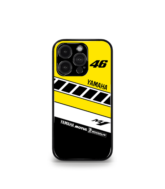 VR46 yamaha Premium Glossy Phone Case compatible for every Phone Models.