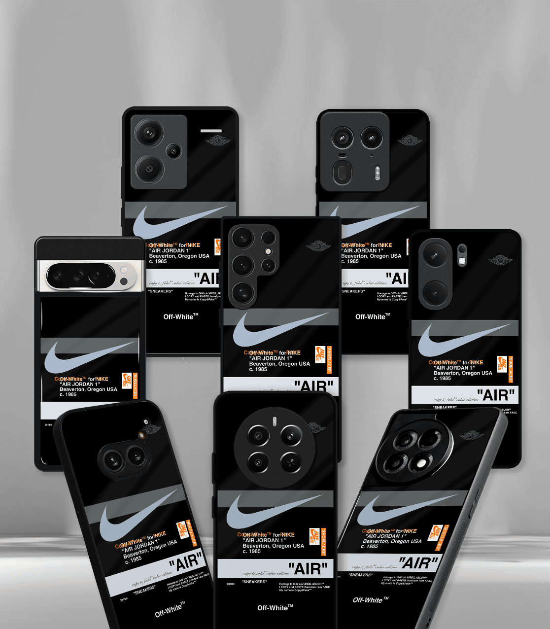 spin off premium glossy phone case compatible for all phone models!