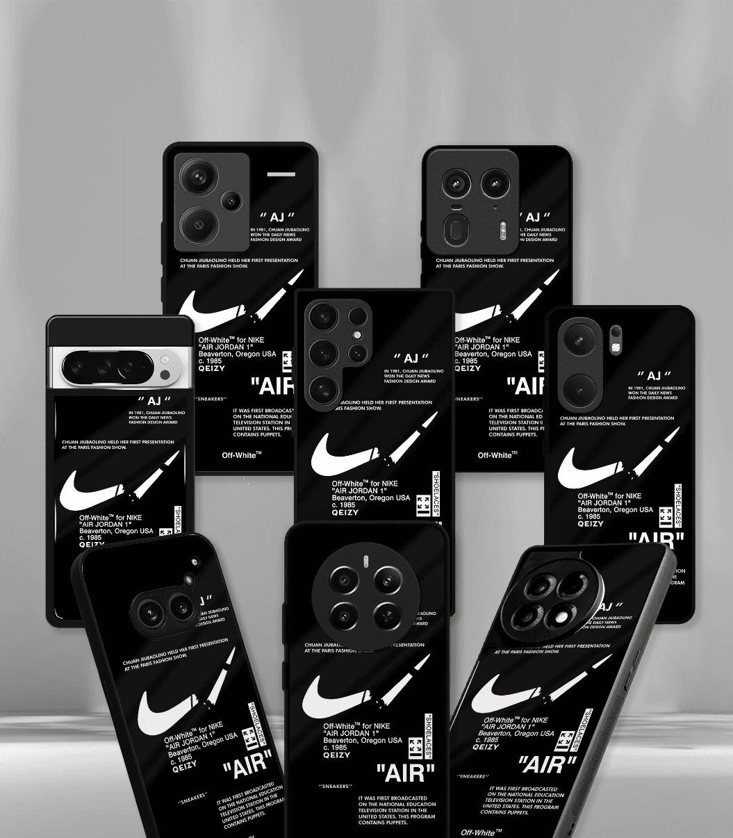 spin off premium glossy phone case compatible for all phone models!