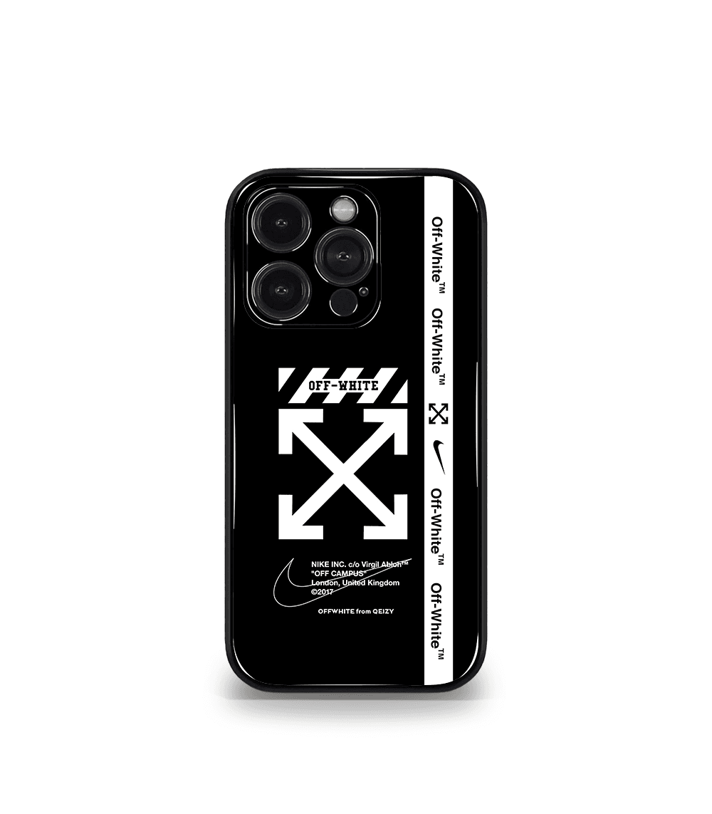 offwhite premium glossy phone case compatible for all phone models!