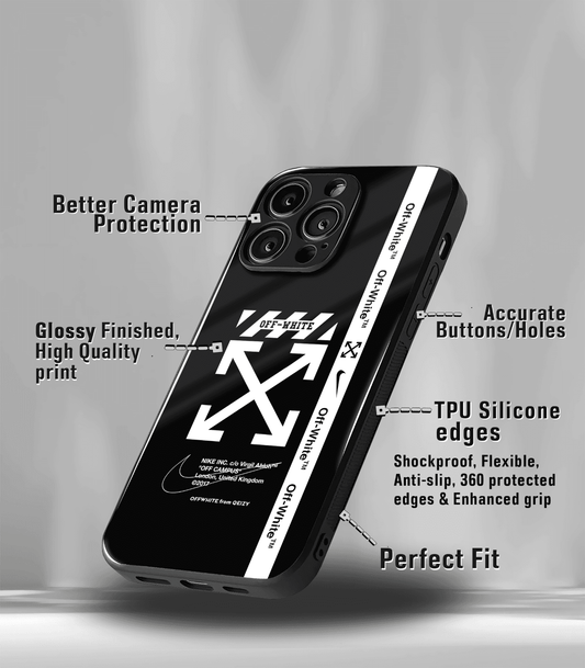 OffWhite Premium glossy Phone Case compatible for all phone models!