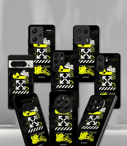 OffWhite Premium glossy Phone Case compatible for all phone models!