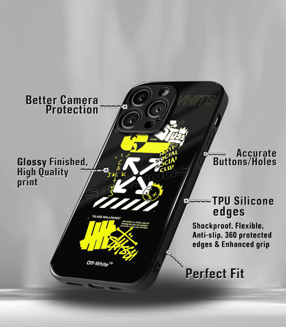 OffWhite Premium glossy Phone Case compatible for all phone models!