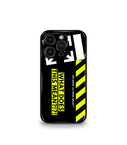 OffWhite Premium glossy Phone Case compatible for all phone models!