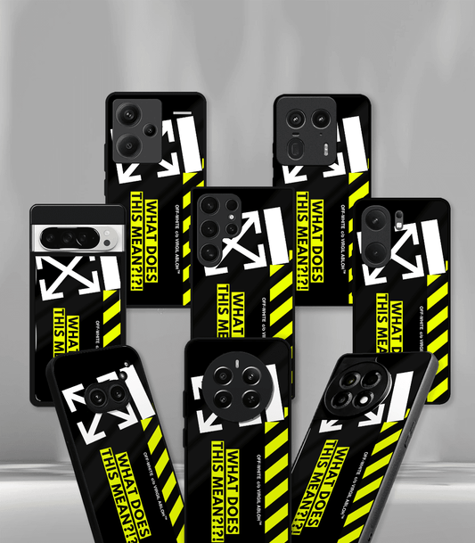 OffWhite Premium glossy Phone Case compatible for all phone models!