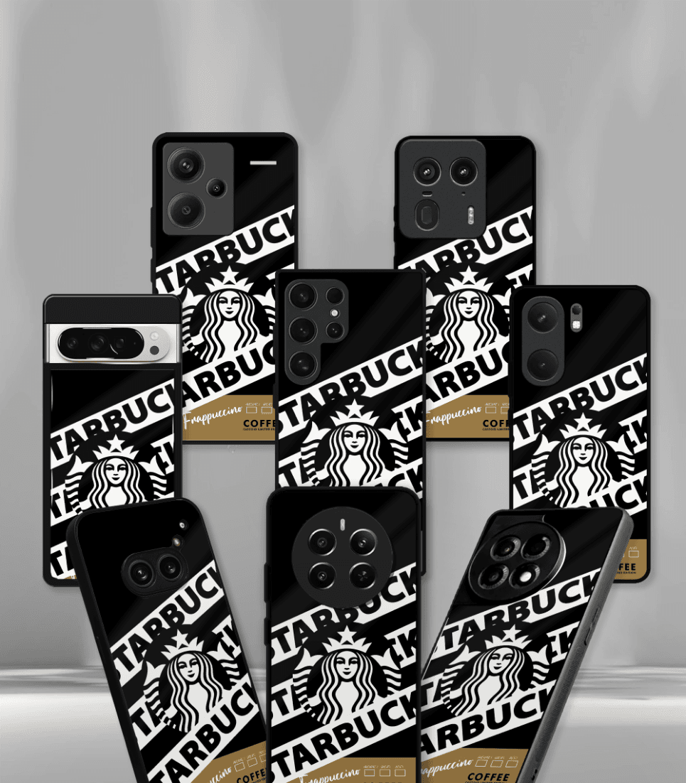 coffee edition premium glossy phone case compatible for all phone models!