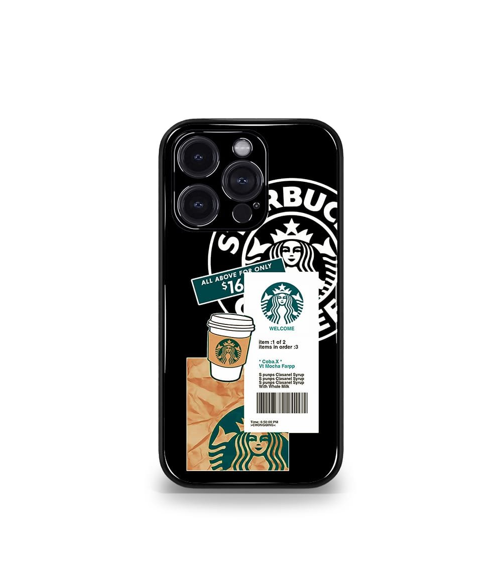 coffee edition premium glossy phone case compatible for all phone models!