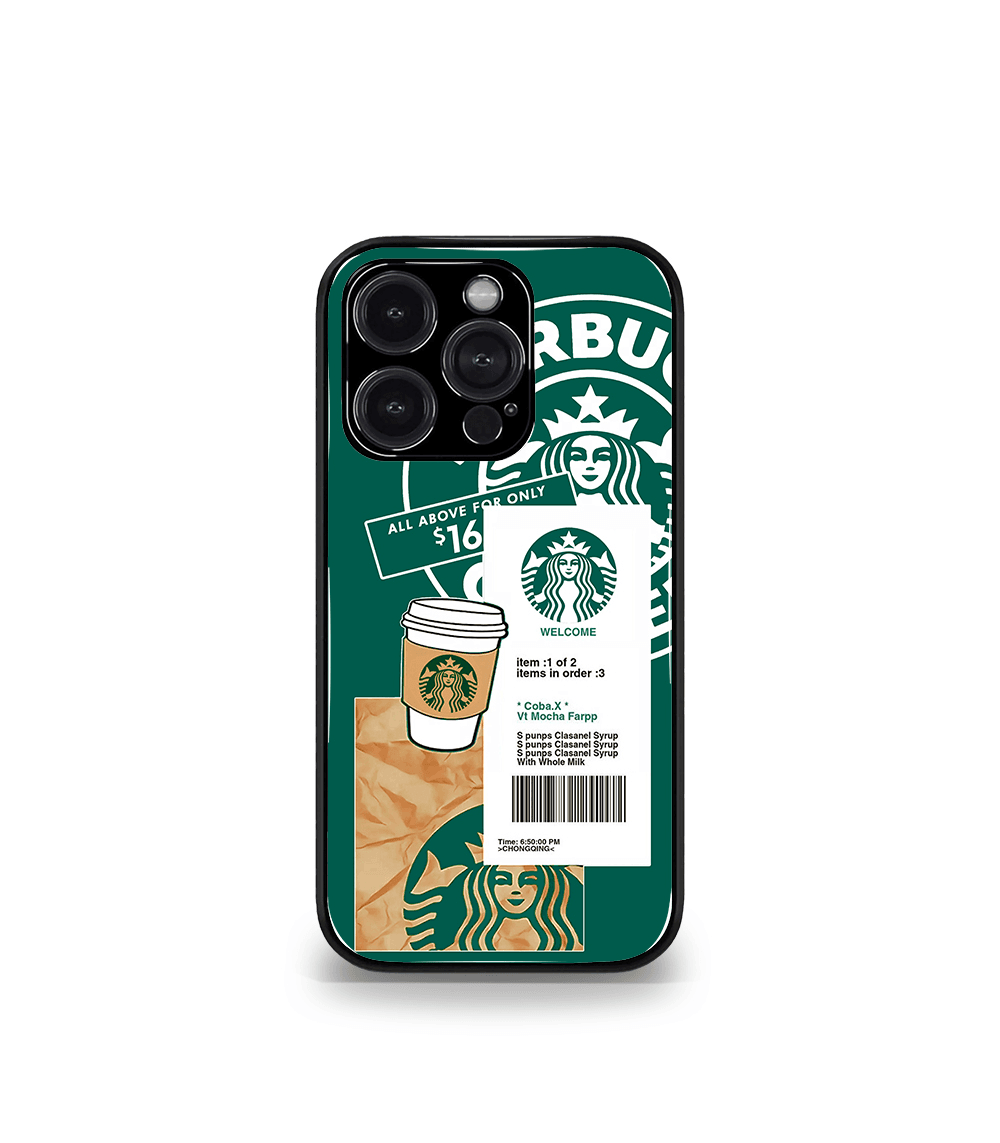 coffee edition premium glossy phone case compatible for all phone models!