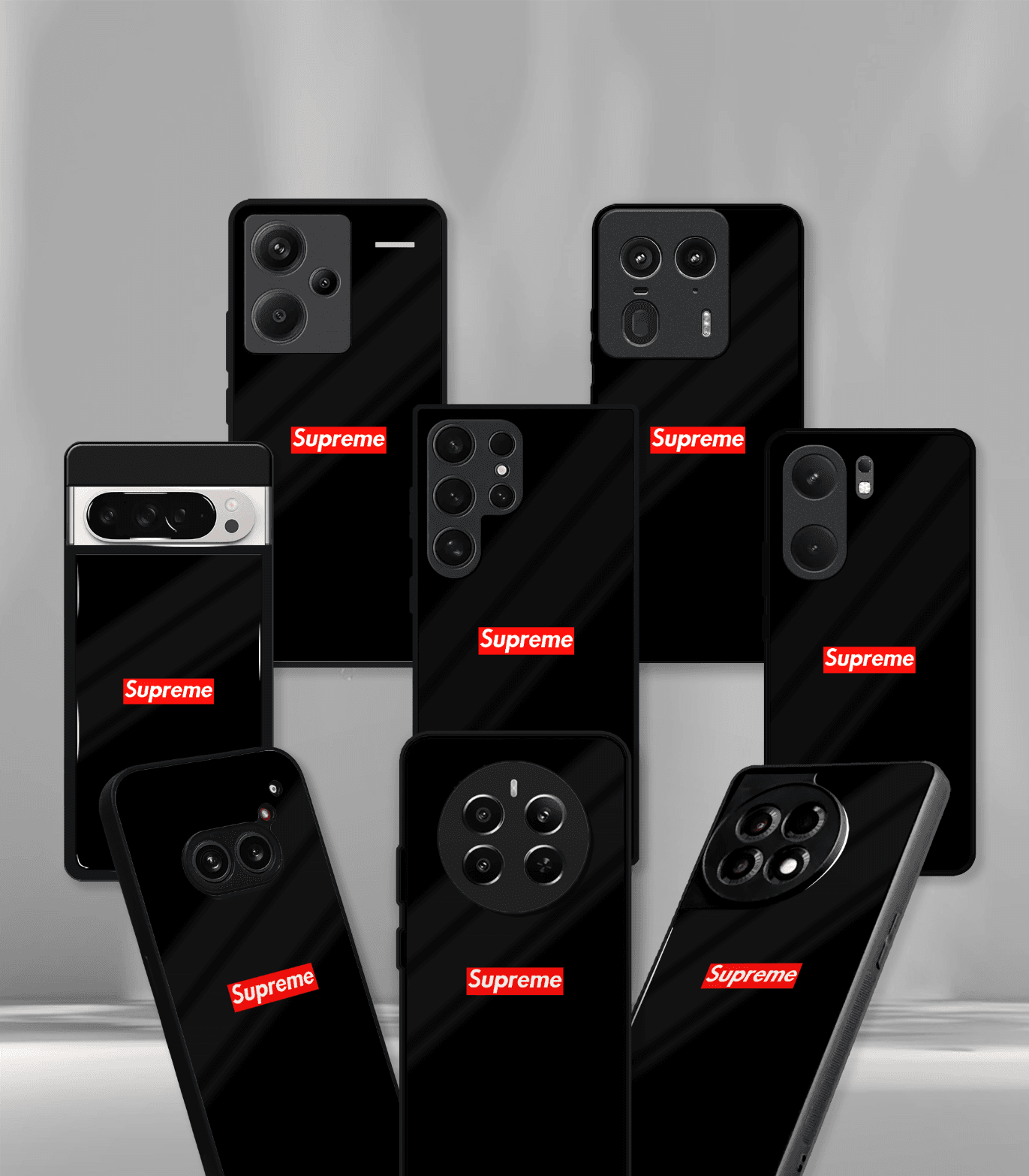spin off premium glossy phone case compatible for all phone models!