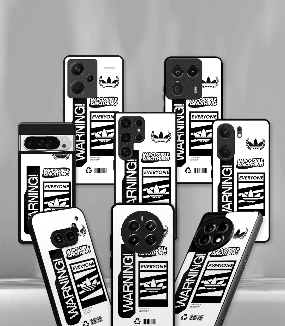 spin off premium glossy phone case compatible for all phone models!