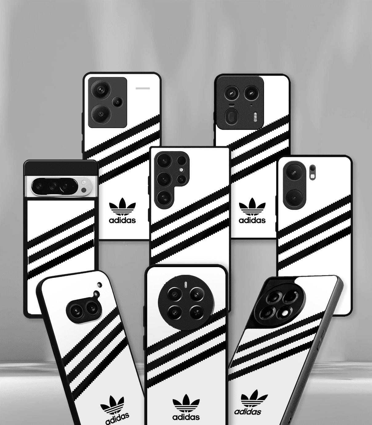 spin off premium glossy phone case compatible for all phone models!