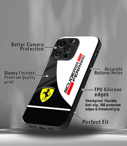 Super Car Automotive Premium Glossy Phone Case compatible for every Phone Models.