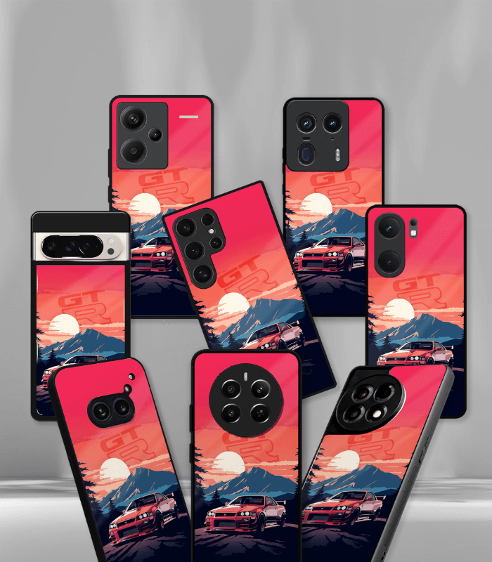 super car automotive premium glossy phone case compatible for every phone models.