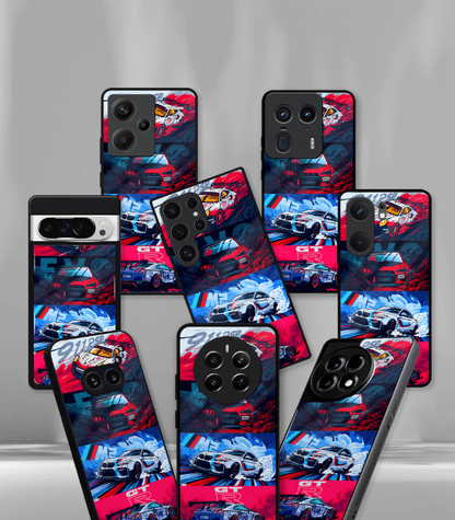 Super Car Automotive Premium Glossy Phone Case compatible for every Phone Models.