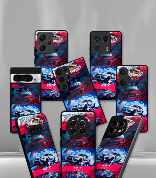 Super Car Automotive Premium Glossy Phone Case compatible for every Phone Models.