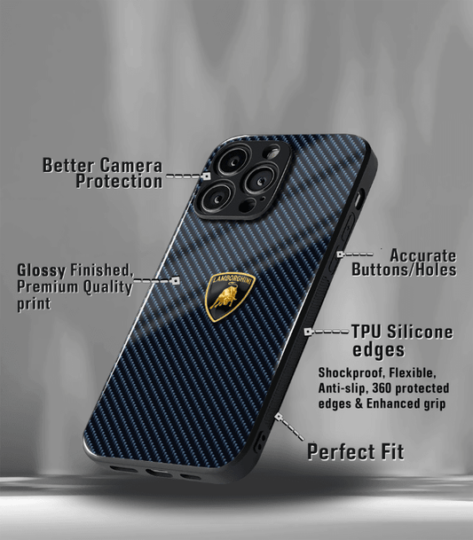 Super Car Automotive Premium Glossy Phone Case compatible for every Phone Models.