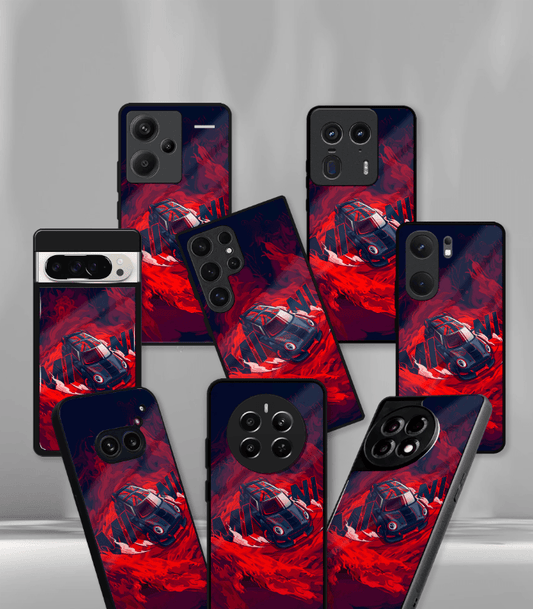 Super Car Automotive Premium Glossy Phone Case compatible for every Phone Models.