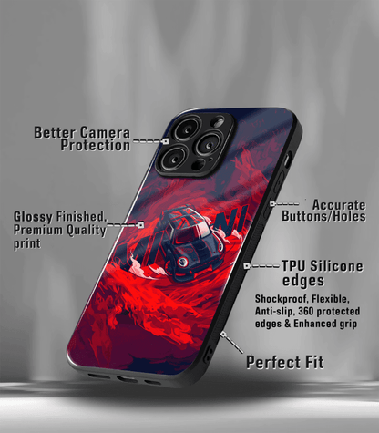 Super Car Automotive Premium Glossy Phone Case compatible for every Phone Models.