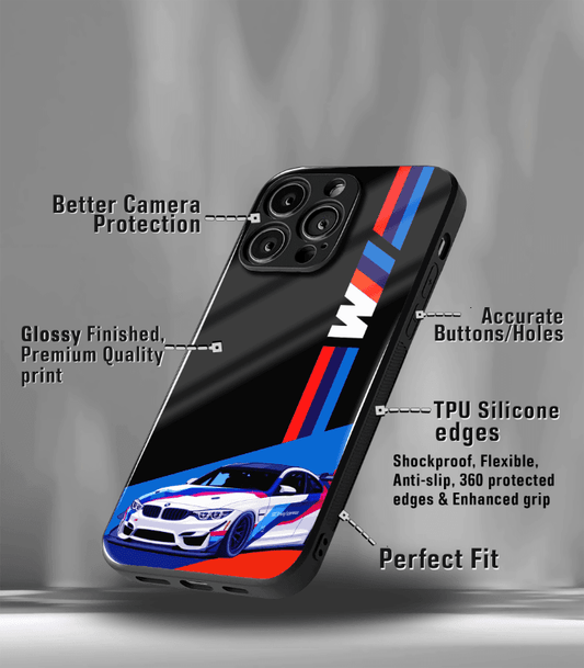 Super Car Automotive Premium Glossy Phone Case compatible for every Phone Models.