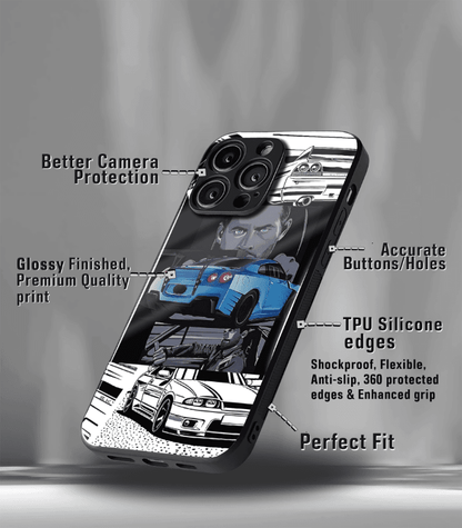 Super Car Automotive Premium Glossy Phone Case compatible for every Phone Models.
