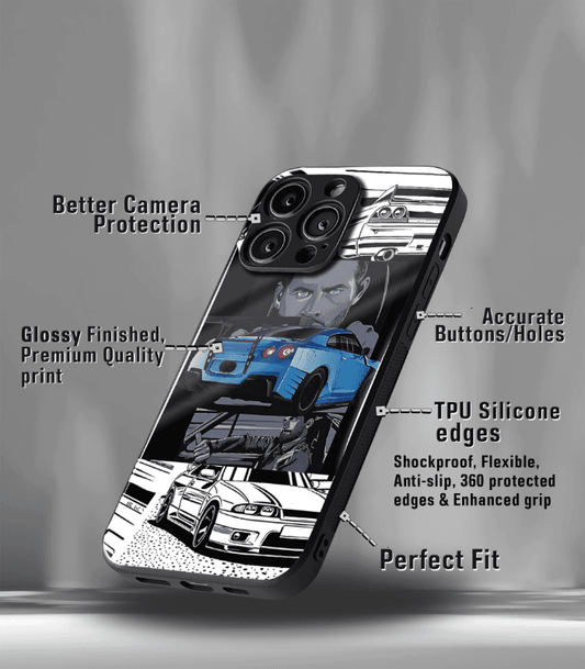 Super Car Automotive Premium Glossy Phone Case compatible for every Phone Models.