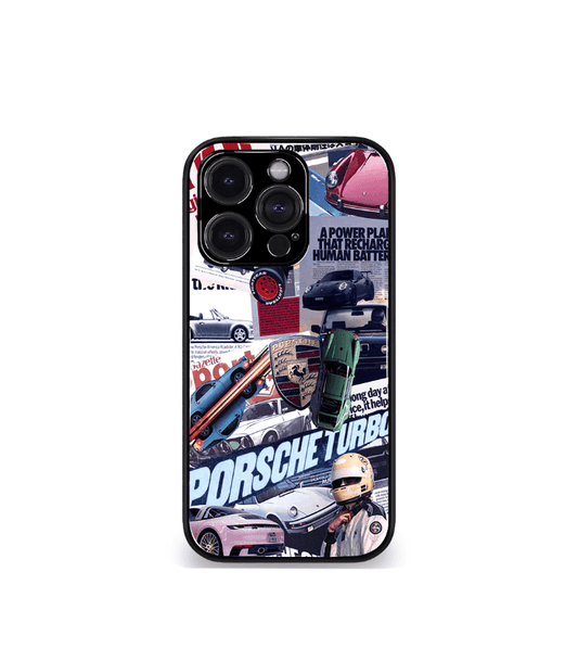 Porsche Super Car Automotive Premium Glossy Phone Case compatible for every Phone Models.