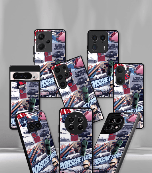 Porsche Super Car Automotive Premium Glossy Phone Case compatible for every Phone Models.