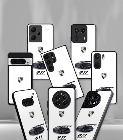 Porsche Super Car Automotive Premium Glossy Phone Case compatible for every Phone Models.