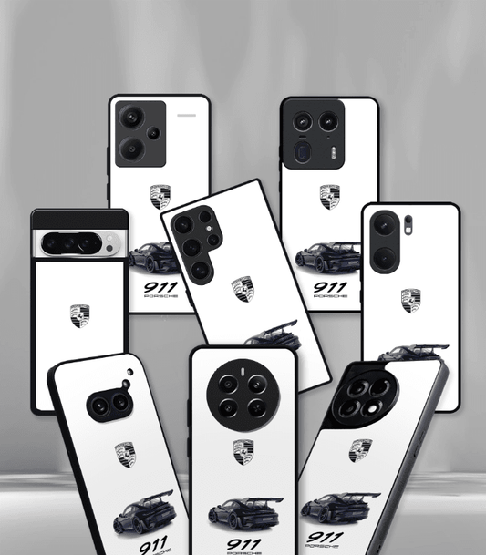 Porsche Super Car Automotive Premium Glossy Phone Case compatible for every Phone Models.