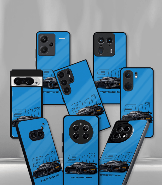 Porsche Super Car Automotive Premium Glossy Phone Case compatible for every Phone Models.