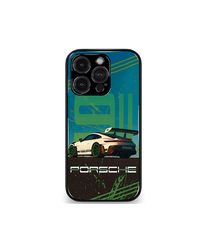 Porsche Super Car Automotive Premium Glossy Phone Case compatible for every Phone Models.