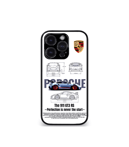 Porsche Super Car Automotive Premium Glossy Phone Case compatible for every Phone Models.