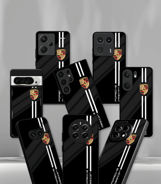 Porsche Super Car Automotive Premium Glossy Phone Case compatible for every Phone Models.