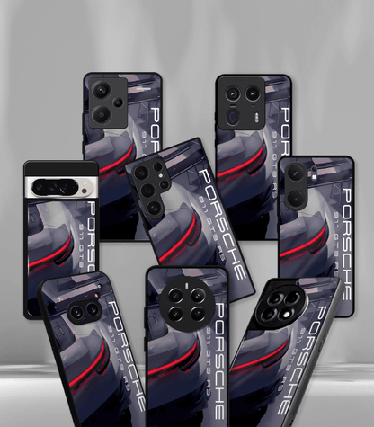 Porsche Super Car Automotive Premium Glossy Phone Case compatible for every Phone Models.