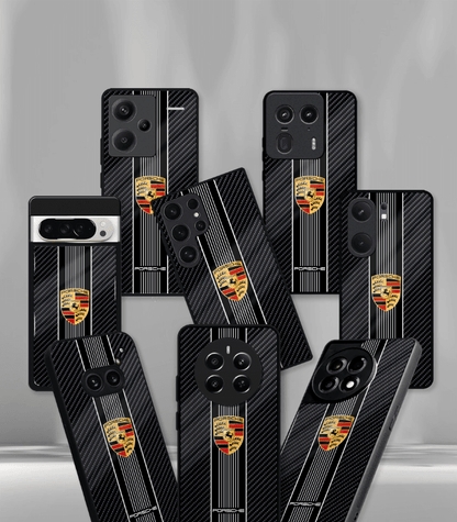 Porsche Super Car Automotive Premium Glossy Phone Case compatible for every Phone Models.