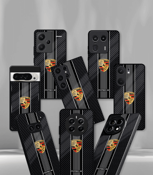 Porsche Super Car Automotive Premium Glossy Phone Case compatible for every Phone Models.