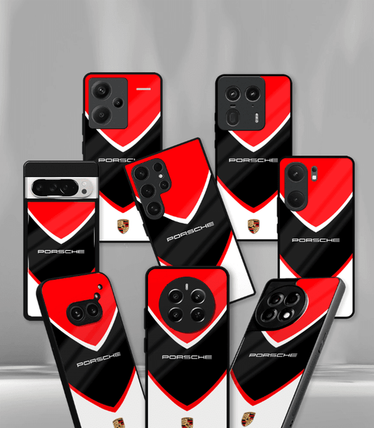 Porsche Super Car Automotive Premium Glossy Phone Case compatible for every Phone Models.