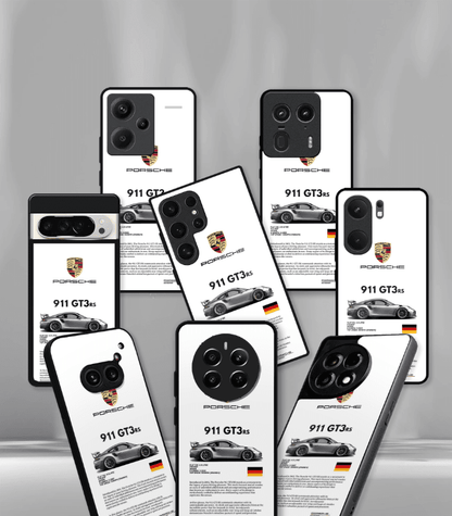 Porsche Super Car Automotive Premium Glossy Phone Case compatible for every Phone Models.